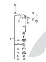 ESF PS501025 - AMORTIGUADOR DELANTERO. ANIBAL