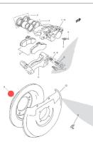 ESF PS805025 - DISCO FRENO DEL. SANTA ANIBAL