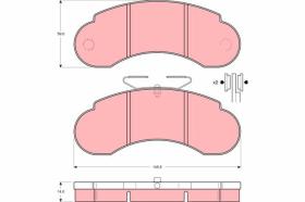 TRW GDB950 - PASTILLAS FRENO