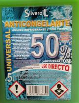 ACEITES Y ANTICONGELANTES 353010404 - LATA 5L C.C VERDE 50%