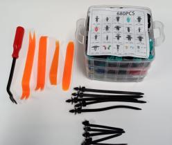 4P 35779 - KIT DE CLIP CON PALANCAS 680 PCS